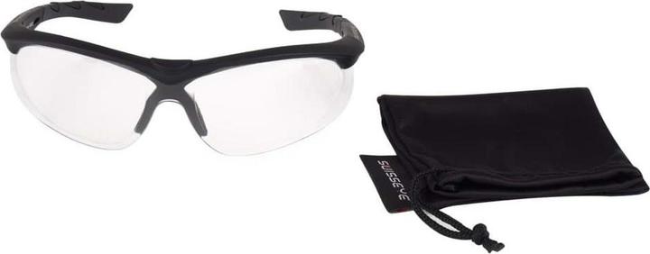 Actual product image Swiss Eye Glasses Lancer rubber black, clear