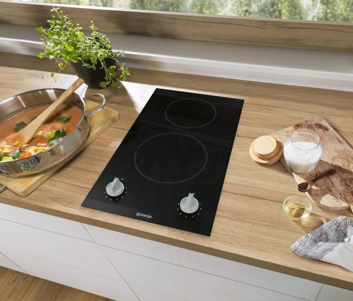 Productafbeelding Gorenje EC321 BCSC 30 CM BRE (30 cm, Keramische kookplaat van glas)