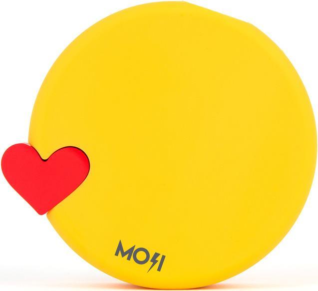 Actual product image Mojipower Kissing Wink (2600 mAh, 9.62 Wh)