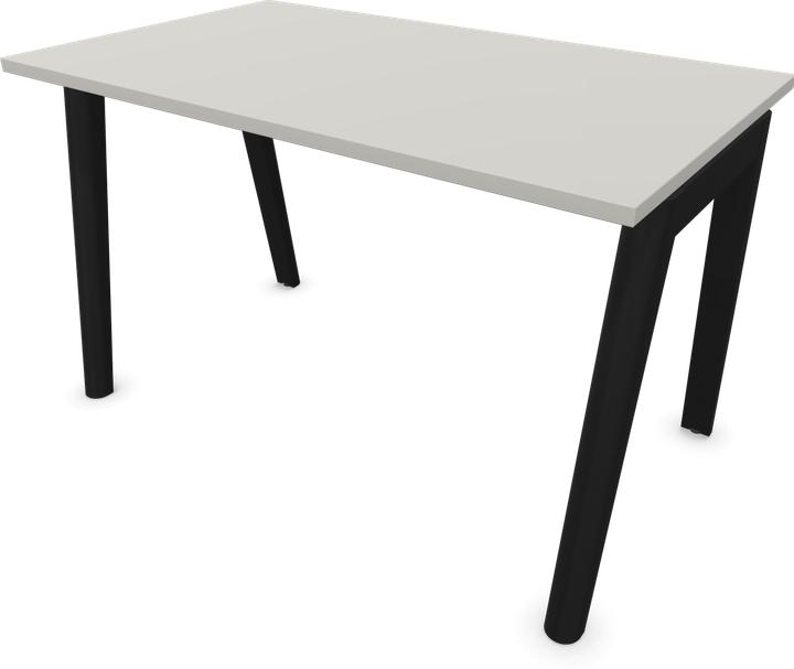 Esche gebeizt schwarz, Perlgrau