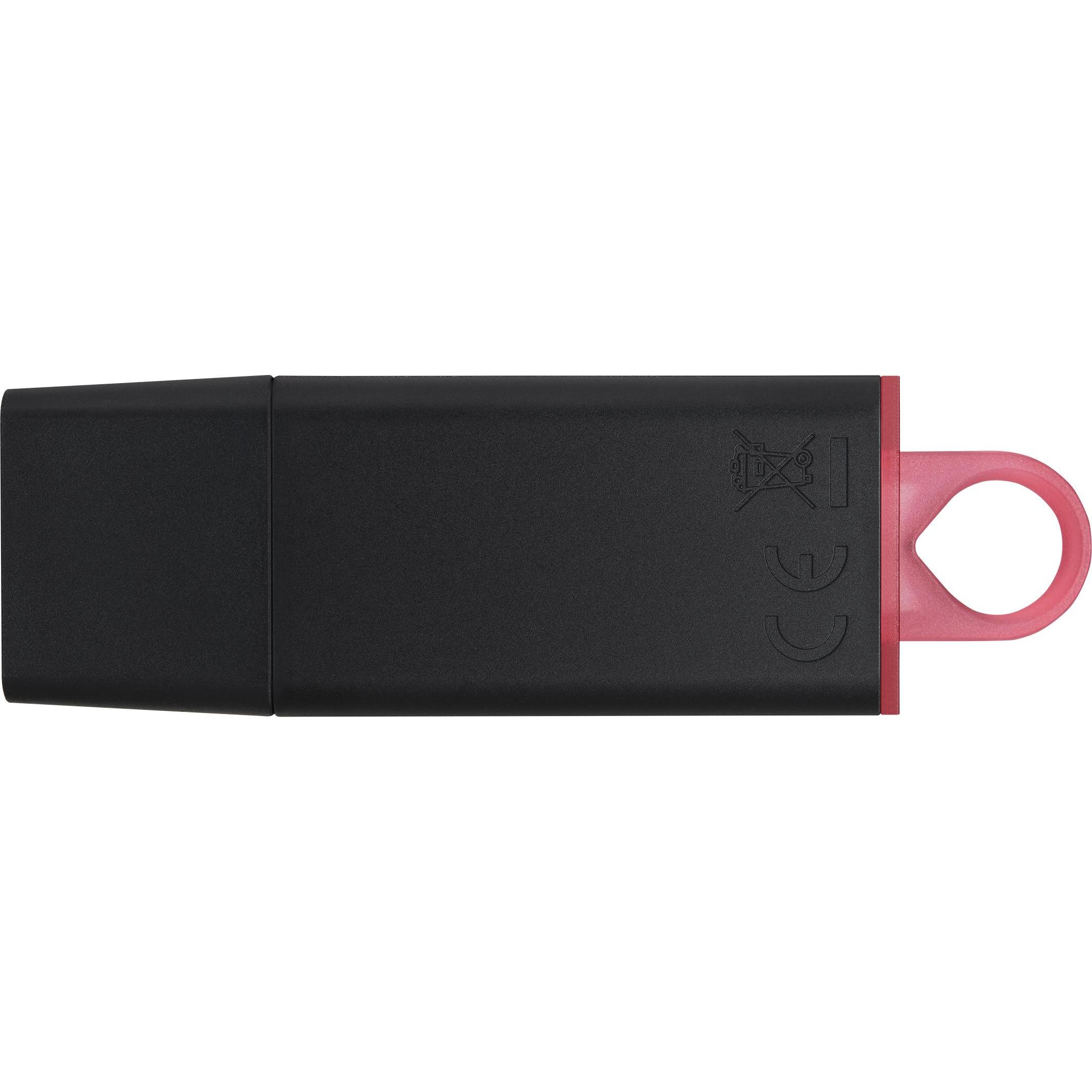 Kingston DataTraveler Exodia (256 GB, USB-A, USB 3.2), USB Stick, Schwarz