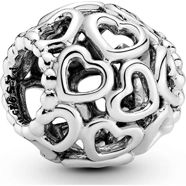 Actual product image Pandora Open your heart (Silver)