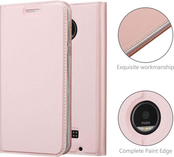 Produktbild Cadorabo Book Classy Style Cover (Motorola Moto Z Play)