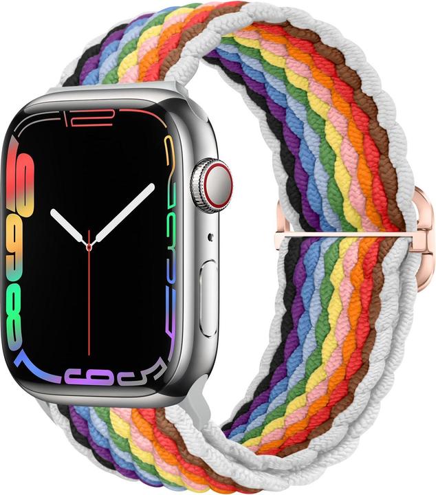 Actual product image Santa Barbara Braided Elastic - Apple Watch 42/45/45mm (45 mm, 44 mm, 42 mm)