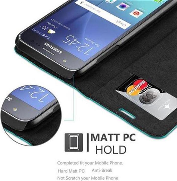 Actual product image Cadorabo Book Invisible Magnet Cover (Samsung Galaxy J5 (2015))