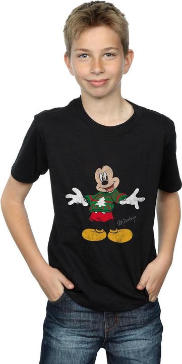 Produktbild Disney Mickey Mouse Christmas Jumper TShirt Jungen (140, 146)