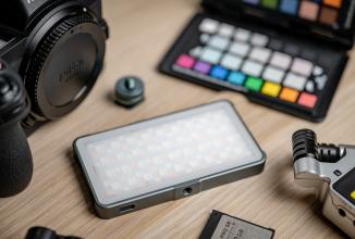 Actual product image Newell RGB-W Rangha Mini LED Lamp for Studio, Home, Outdoor Photos, Travel