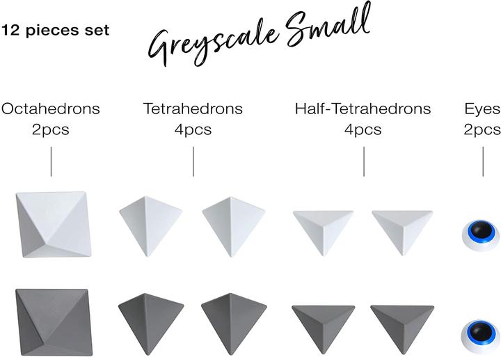 Image du produit Hape Trido Greyscale petit 12pcs