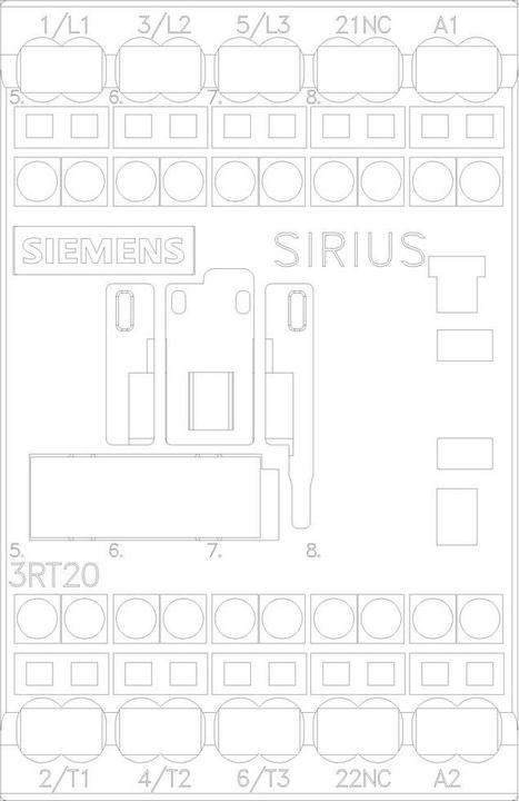 Produktbild Siemens Schütz 4kW 230Vac Größe 00