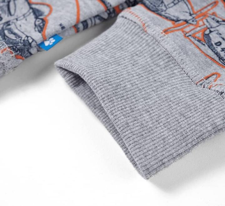 Immagine prodotto vidaXL Felpa da bambino grigio melange 104,Materiale: 85% cotone (104)