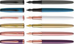 Actual product image Pelikan Fountain pen (cartridge filling system) fountain pen Jazz® Noble Elegance P36, 1 ST in gift (Violet, 1 x)