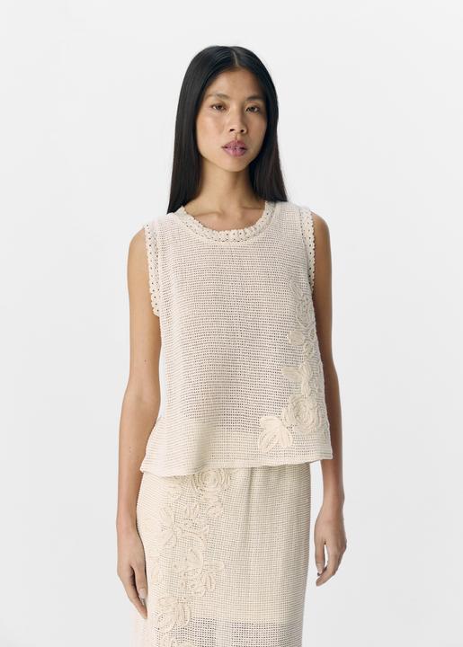 Produktbild Object Blumen Stricktop (L)