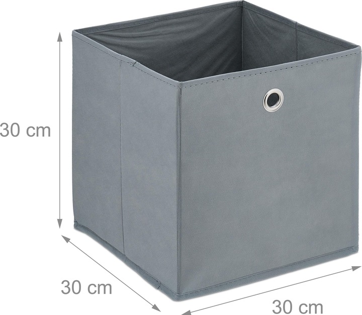 Actual product image Relaxdays Storage box (30 x 30 x 30 cm, 8.19 l)