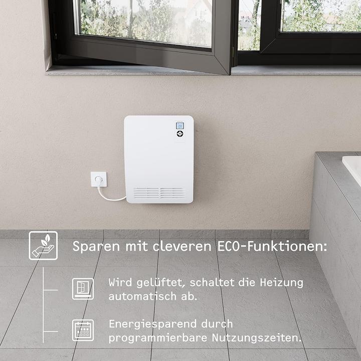 Immagine prodotto Stiebel Eltron Riscaldatore rapido CK 20 Premium, 2kW per circa 25 m², testato VDE, display LC, timer (2000 W)