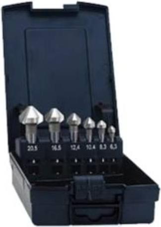 Actual product image Eventus Countersink set 6 pieces 6.3 mm (20.5 mm, 10.4 mm, 16.5 mm, 12.4 mm, 6.3 mm, 8.3 mm)