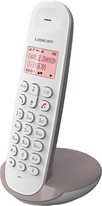Actual product image Logicom Kabelloses Telefon Taupe