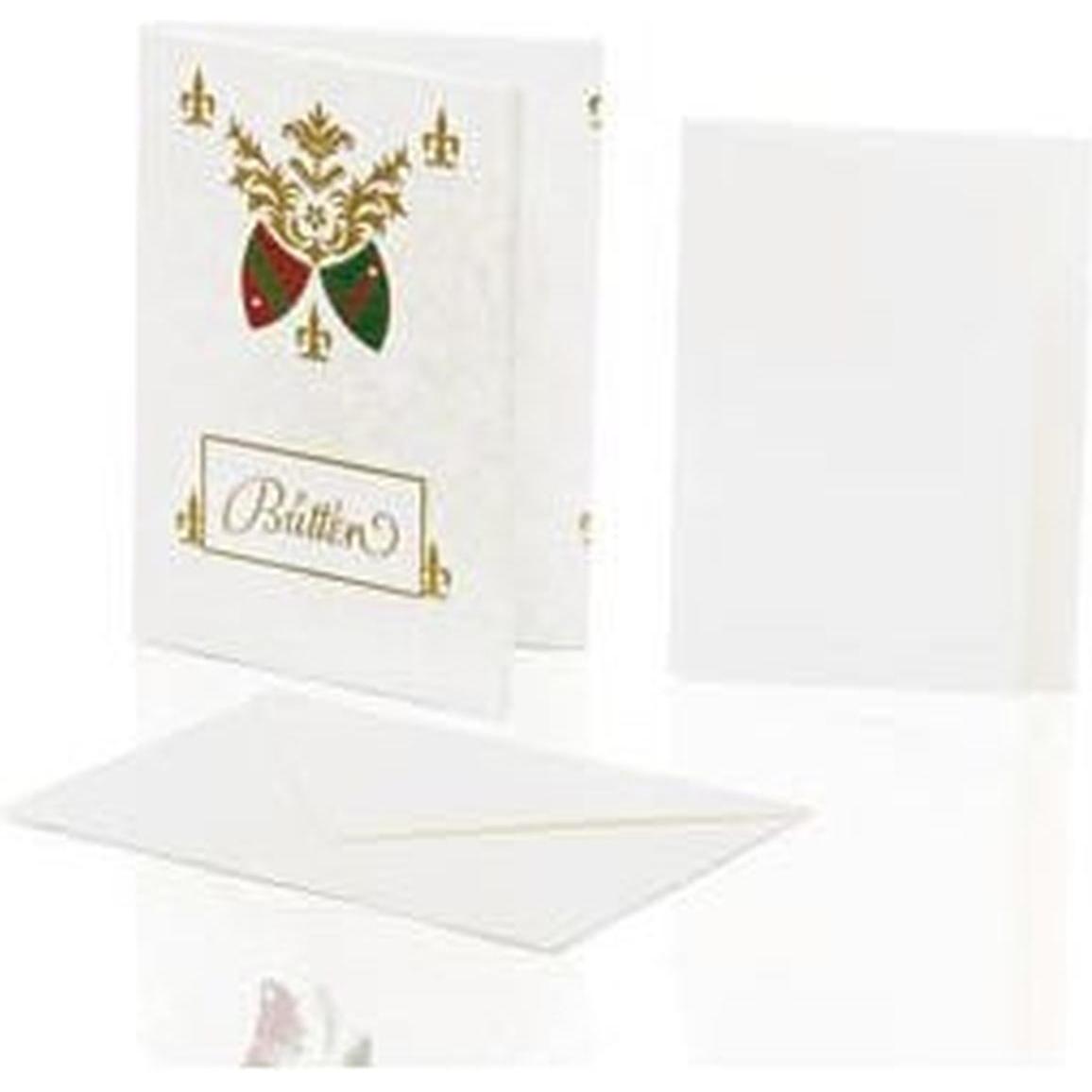 Rössler, Mappe, Kartenmappe A6 HD/C6 10/10 weiss (A6, 1 x)