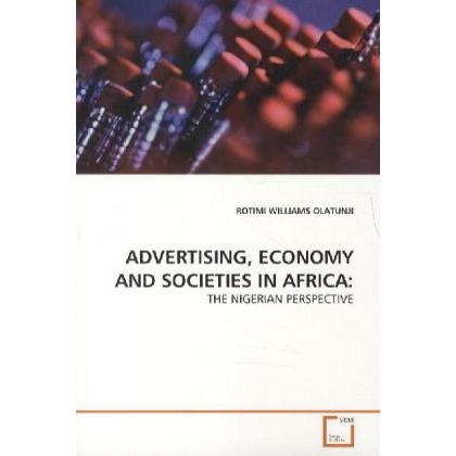 Advertising, Economy And Societies In Africa:, Fachbücher