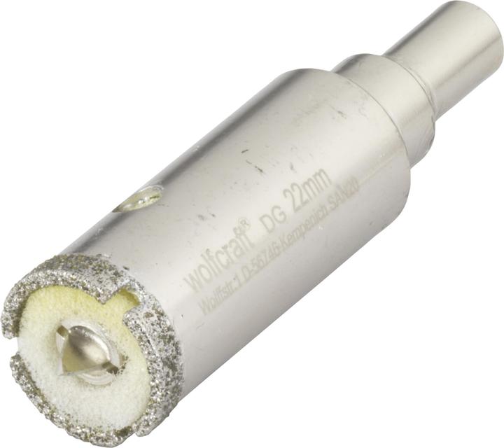 Image du produit wolfcraft wolfcraft 1 Diamantbestr. Bohrkrone m.Schaft ø22mm (22 mm)