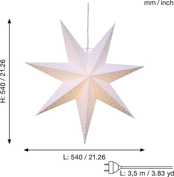 Immagine prodotto Star Trading Stella di carta DOT