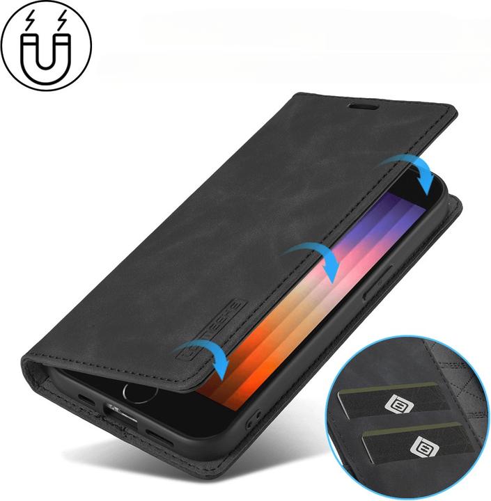 Produktbild LC.Imeeke Flip Case Vintage (Apple iPhone 16e, Apple iPhone 17e)