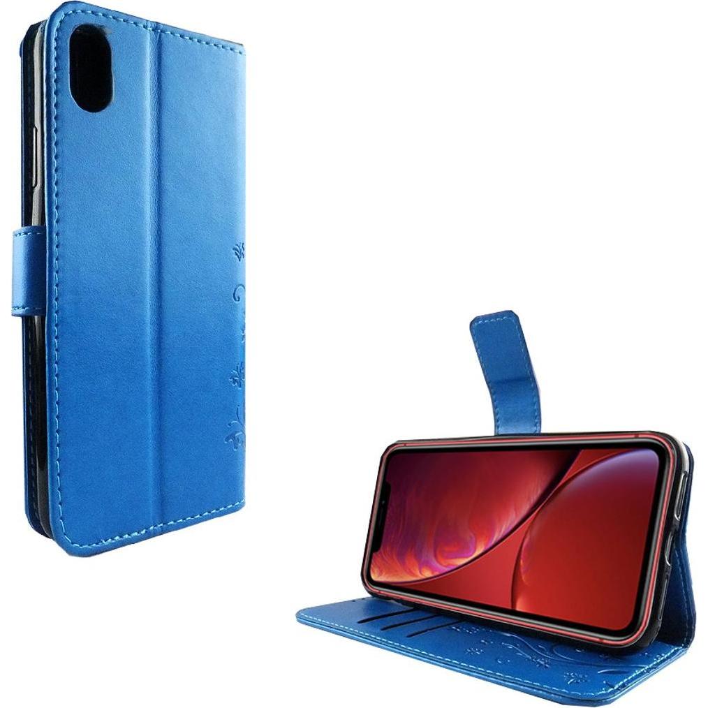 König Design Hülle Handy Schutz für Apple iPhone XR Case Cover Tasche Wallet Etui Handyhülle (Apple iPhone XR), Smartpho...