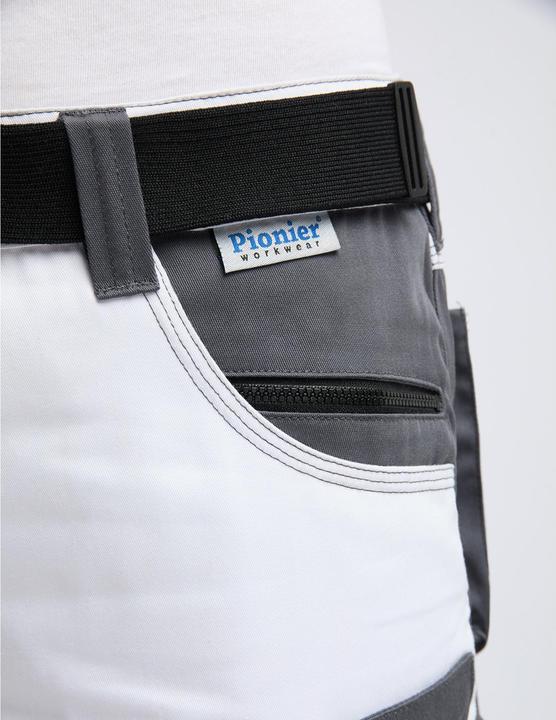 Produktbild Pionier Bundhose Damen TOOLS, 285 g/m², weiss/grau, Gr. 28 (42)