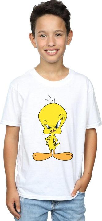 Immagine prodotto Looney Tunes Maglietta in cotone da ragazzo Angry Tweety (128)