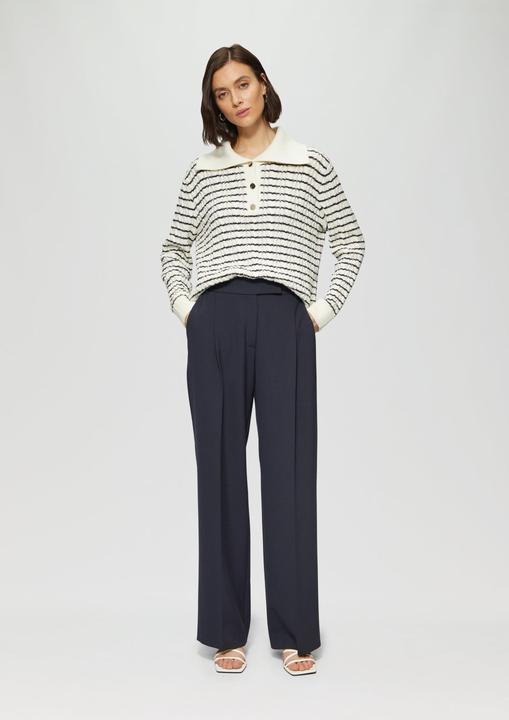 Produktbild S.Oliver Hose Elegante Hose mit Extra Wide Leg aus Viskosemix (38)