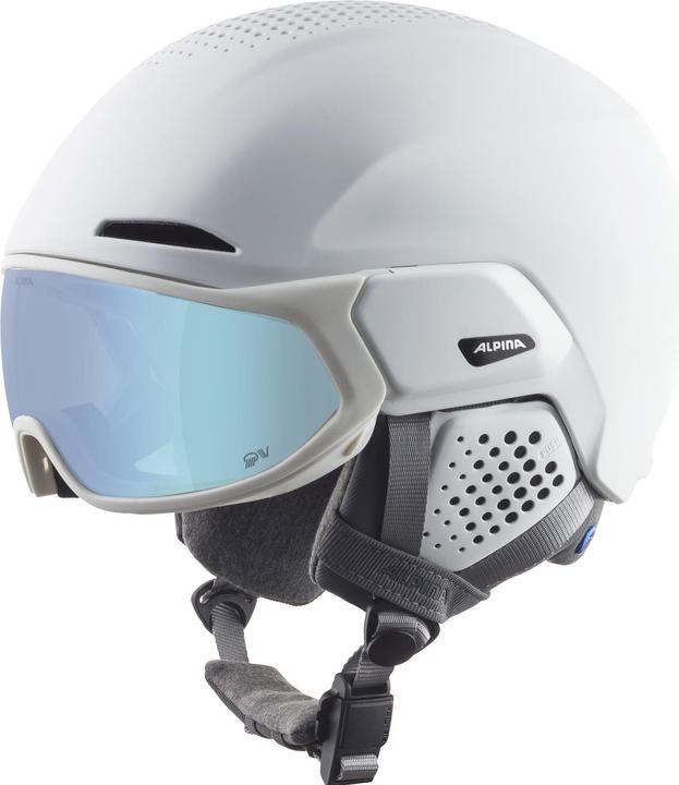 Ice Blue, White Matt