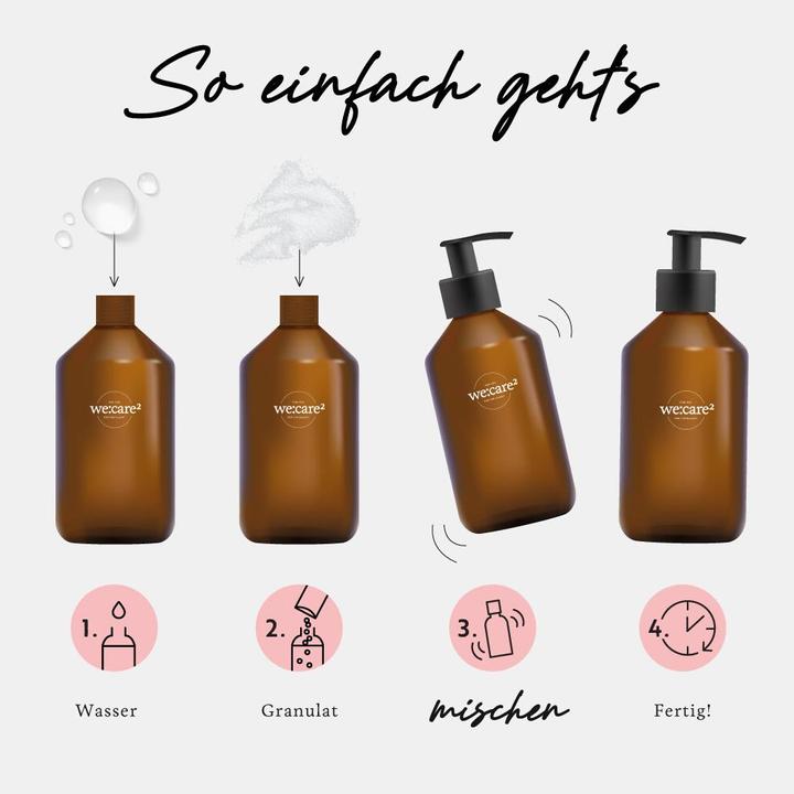 Actual product image we:care2 Handseifen-Granulat (Liquid soap, refill)