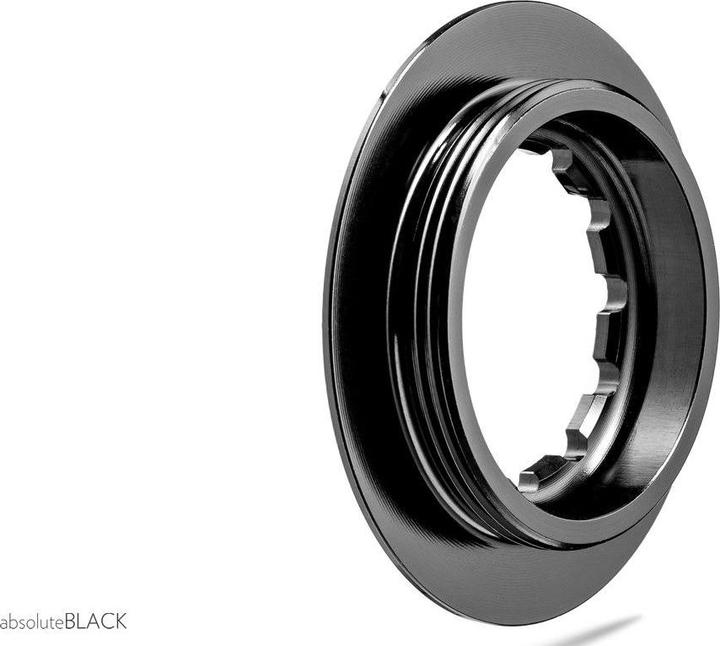 Actual product image AbsoluteBlack CentreLock lockring