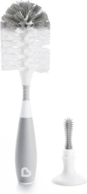 Munchkin goupillon biberon tétine couleur assortie