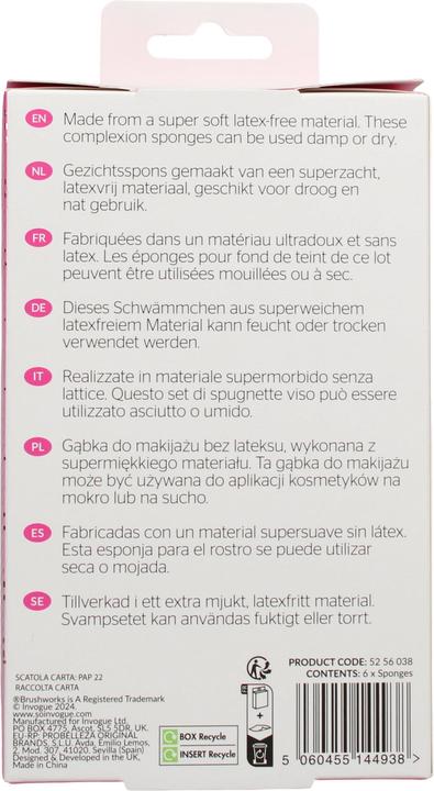 Actual product image Brush Works HD Ultimate Complexion Sponge Set