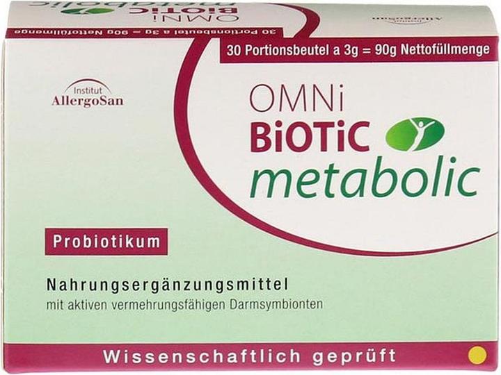 Produktbild Omni Biotic Metabolic Pulver (30 Stück, Pulver, 3 g)