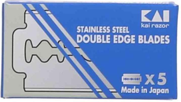Produktbild Kai Rasierklingen (5 Stück), double edge (5 x)