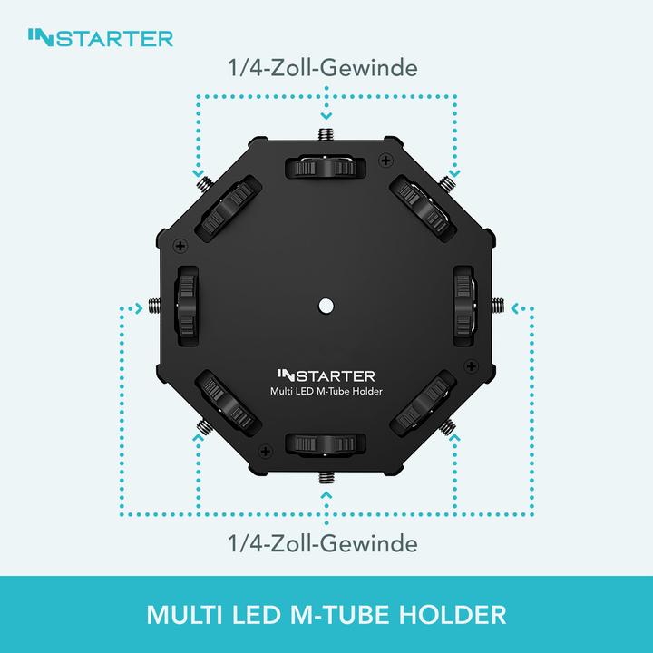 Produktbild Wiltec Multi LED M-Rohrhalterung