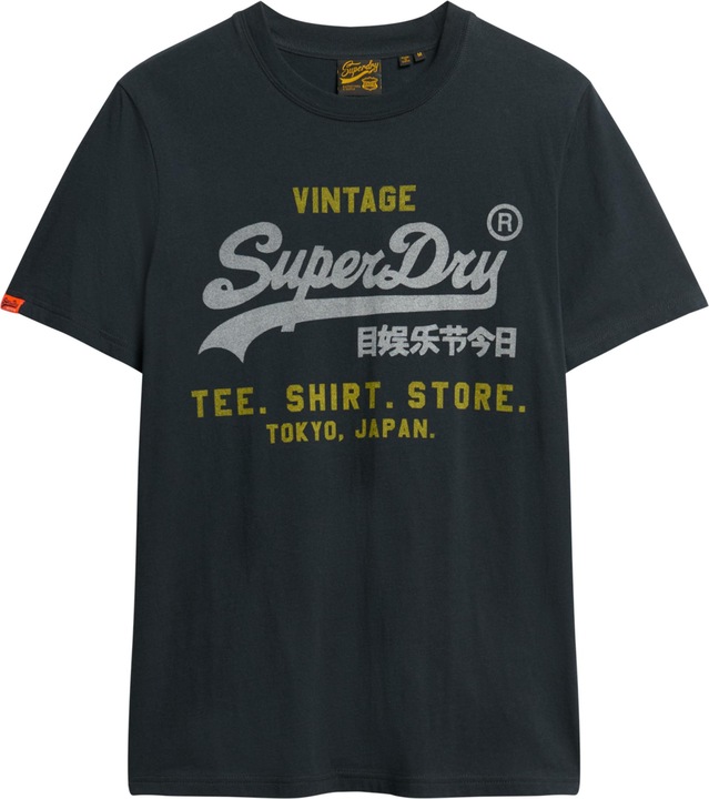 Superdry T-Shirt Casual Bequem sitzend VI Heritage Relaxed Tee (L)