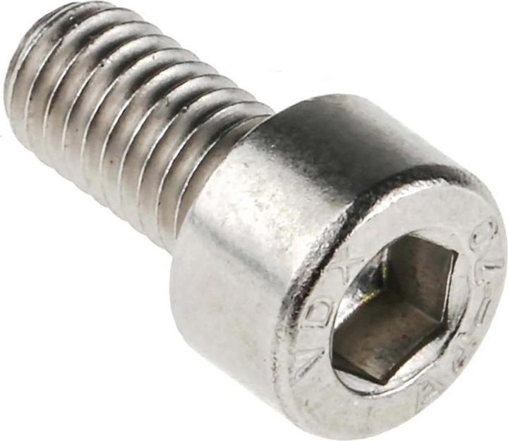 Actual product image RS PRO Bolts hexagon M5x10mm (1 Screws per piece)