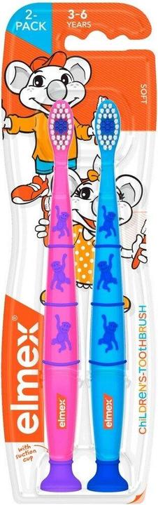 Produktbild Elmex Toothbrush for children aged 3-6 years Children Duopack 2 pcs (Weich, 2 x)