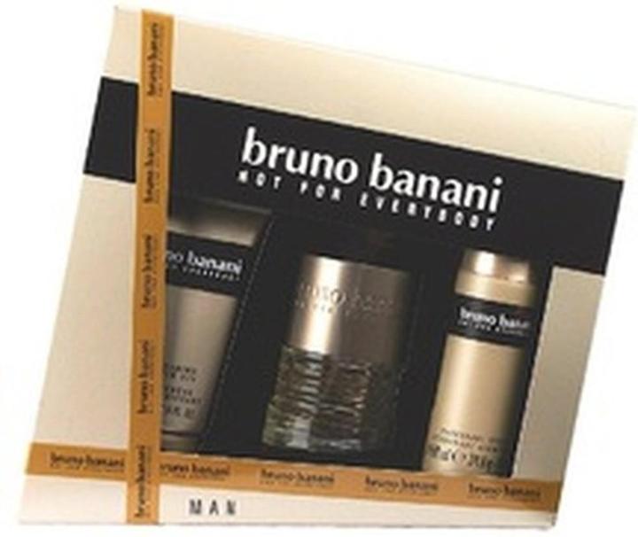 Produktbild Bruno Banani Geschenkset für Männer - Eau De Toilette 50 ml, Duschgel 50 ml und Deospray 50 ml (Maniküre Set)
