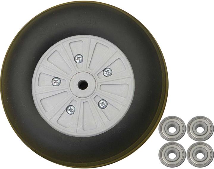 Planet-Hobby wielen heavy duty ca. 105 x 35 mm 2st. met kogellager, gesloten velg