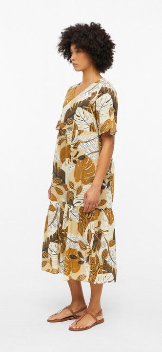 Produktbild s.Oliver Midikleid aus Baumwolle mit Eingrifftaschen (42)