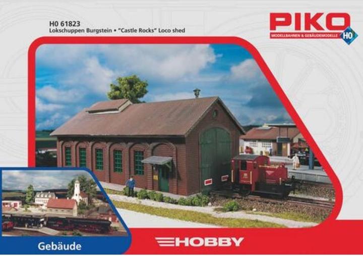 Produktbild Piko H0 61823 H0 Lokschuppen Burgst