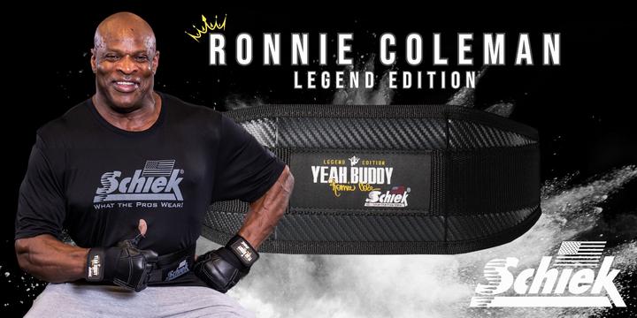 Actual product image Schiek Ronnie Coleman "Legend Edition" Carbon Fiber Gewichthebergürtel Model RCCF4004