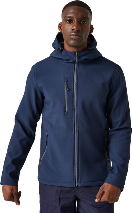 Actual product image Regatta Mens Navigate 2 Layer Soft Shell Jacket (L)