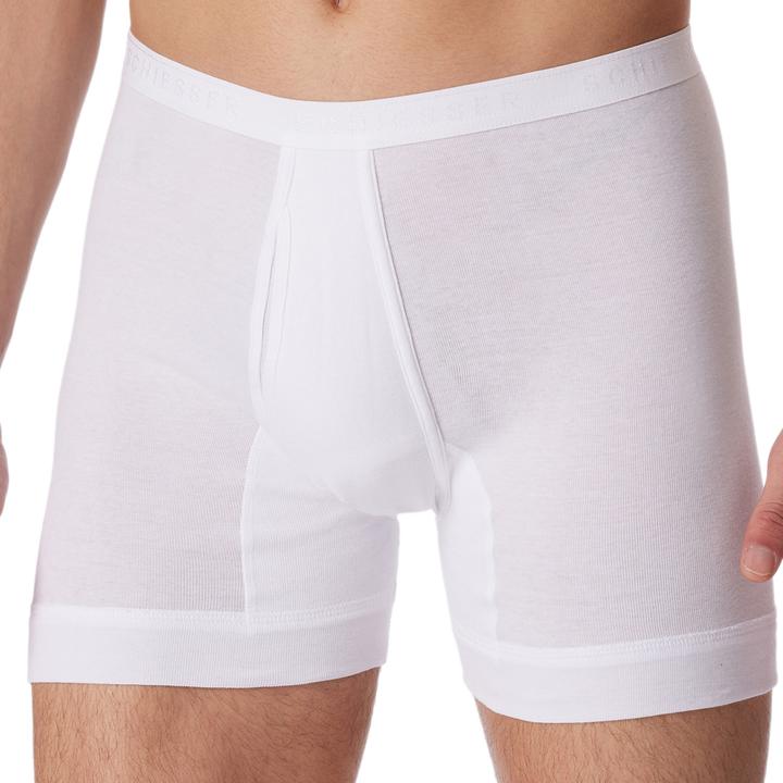 Produktbild Schiesser 2er Pack Original Classics Feinripp Unterhose kurz (M, 2er Pack)