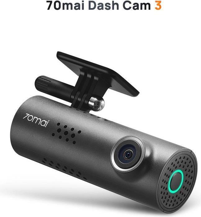 Actual product image 70mai Dash Cam 3 (Accelerometer, Rechargeable battery, Wi-Fi, Built-in microphone, Full HD)