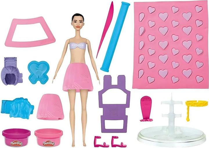 Produktbild Play-Doh Pd Barbie Hearts And Hair