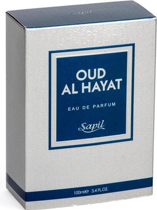 Actual product image Sapil Oud Al Hayat For Unisex 3.4 oz EDP Spray (Eau de parfum, 53.30 ml)